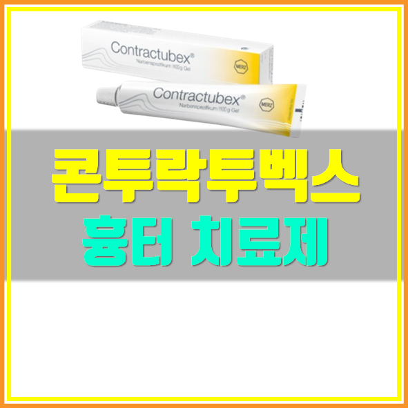  콘투락투벡스겔 가격 사용법