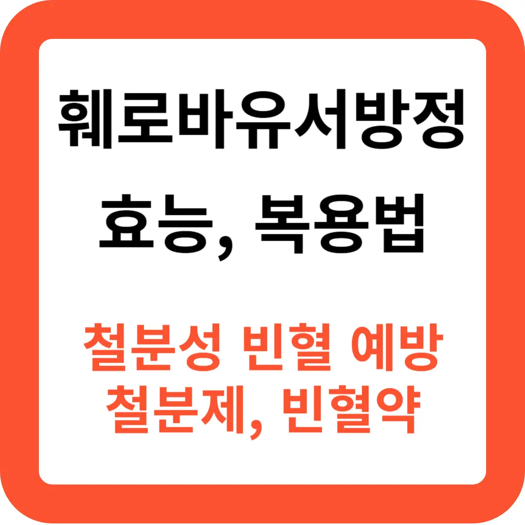 훼로바유서방정-효능과-복용법-추천
