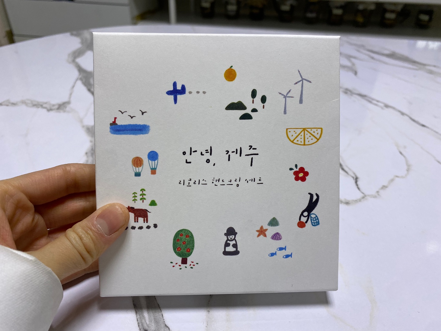  제주 리코리스 핸드크림 세트) 제주 마유 핸드크림으로 추천! 바다 핸드크림, 감귤 핸드크림, 마유 핸드크림