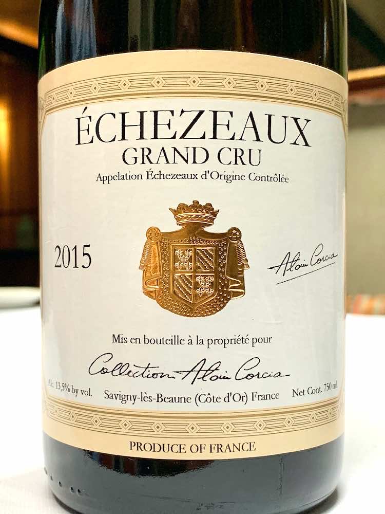 Alain Corcia Echezeaux Grand Cru 2015