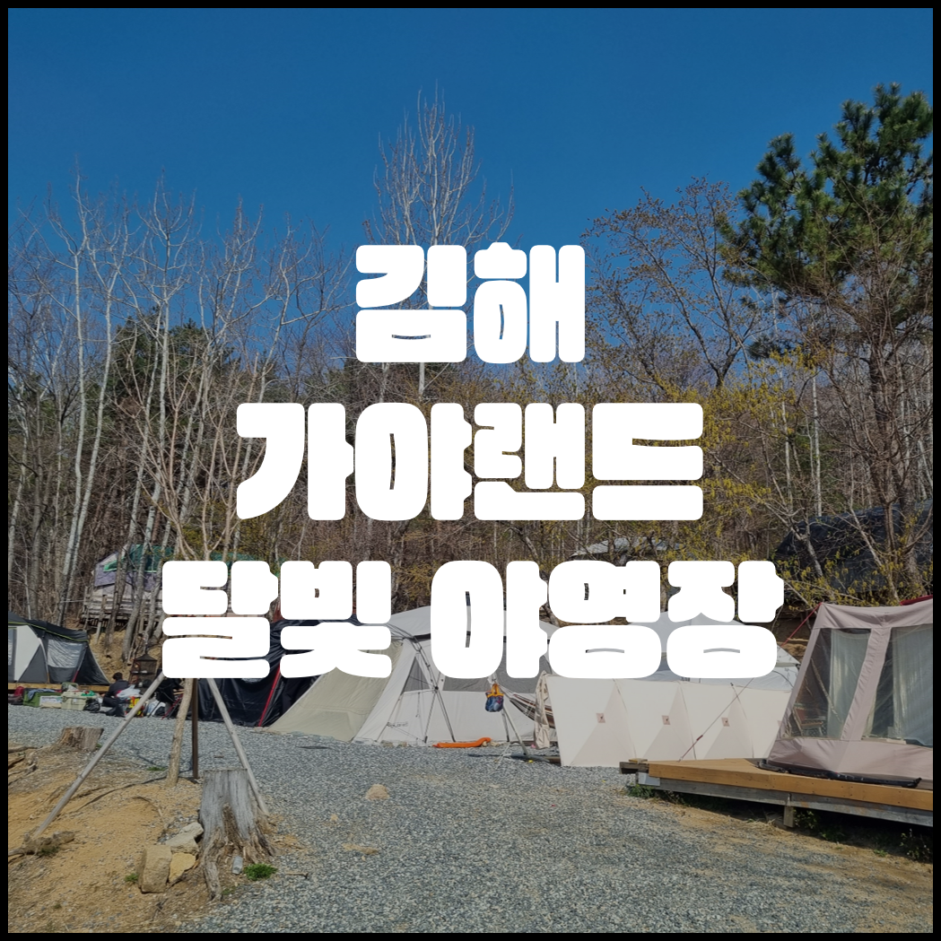  [ 경남 캠핑 / 김해 캠핑 ] #캠핑11 - 김해 가야랜드 달빛 야영장