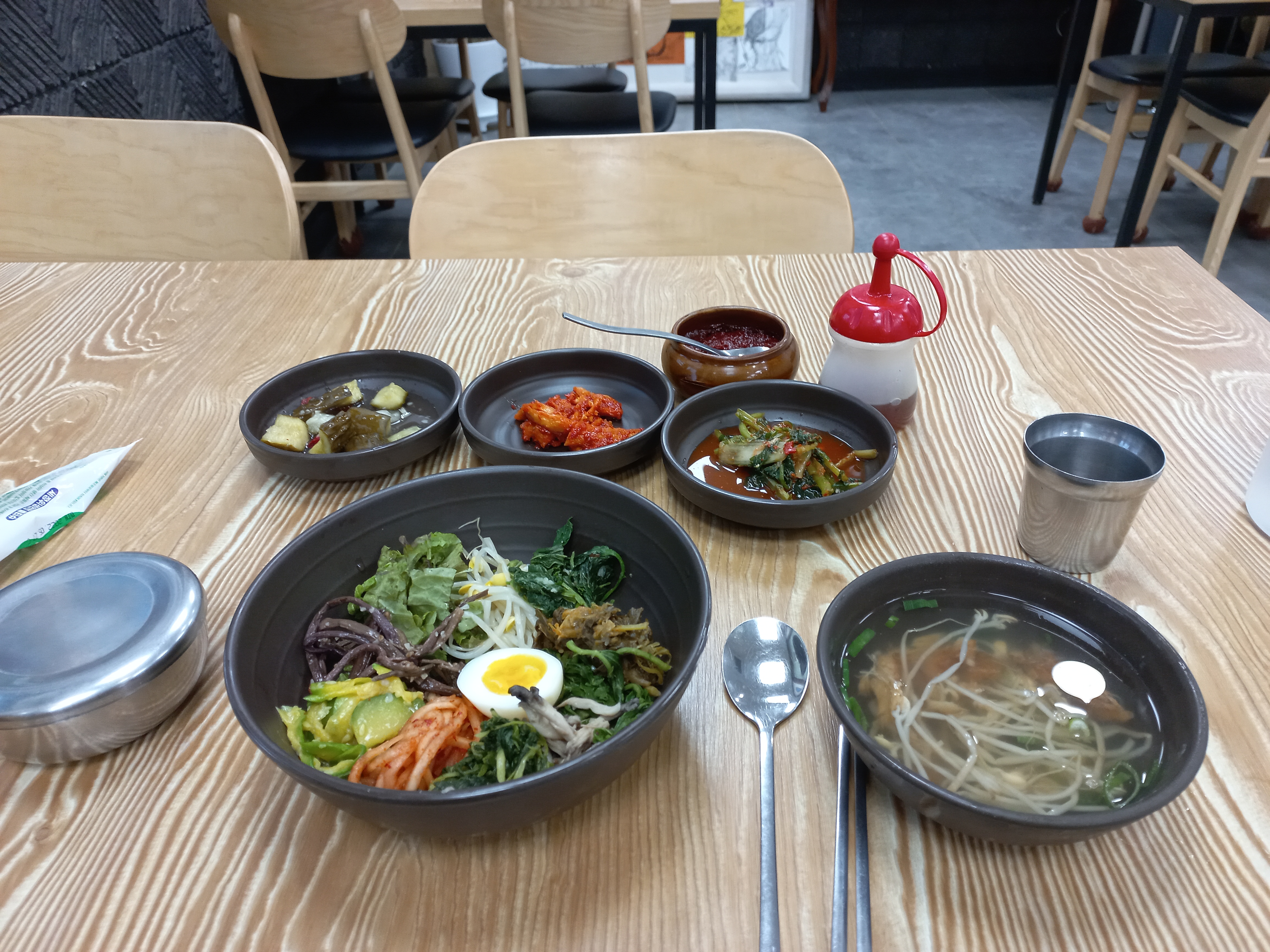 양구의 비빔밥 맛집에서 찍은 사진