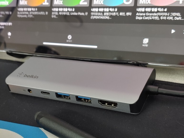 벨킨 USB허브 사용기 (7in1 USB-C타입)