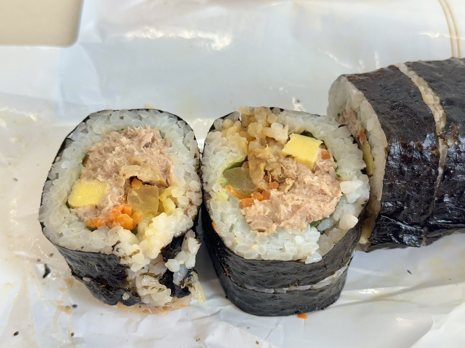 편의점 참치김밥