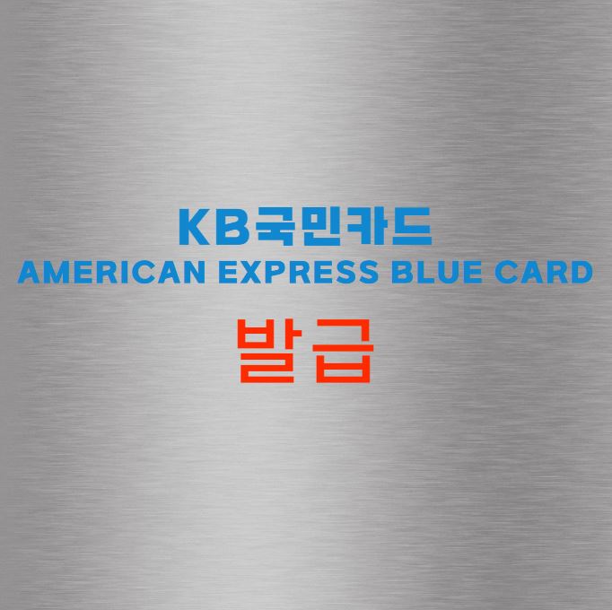 KB국민카드 American Express Blue Card