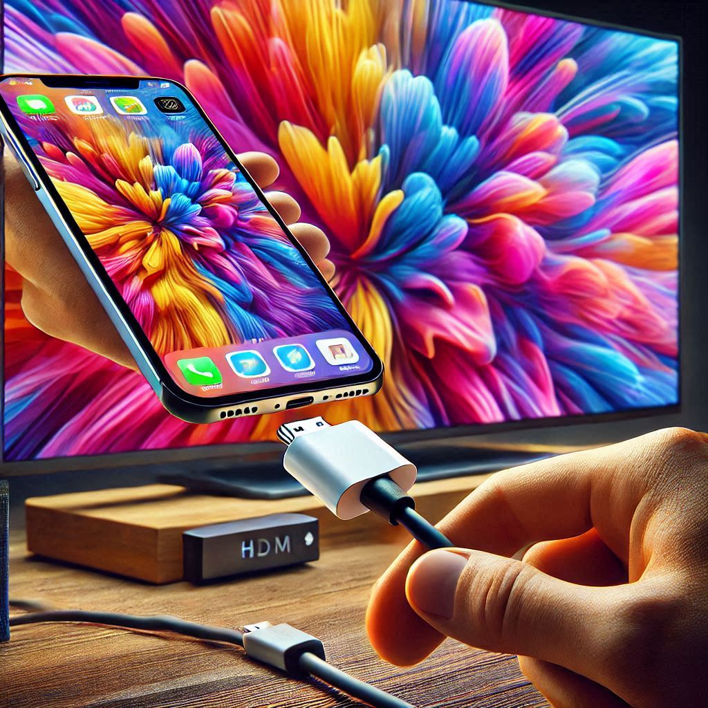 아이폰 HDMI 연결