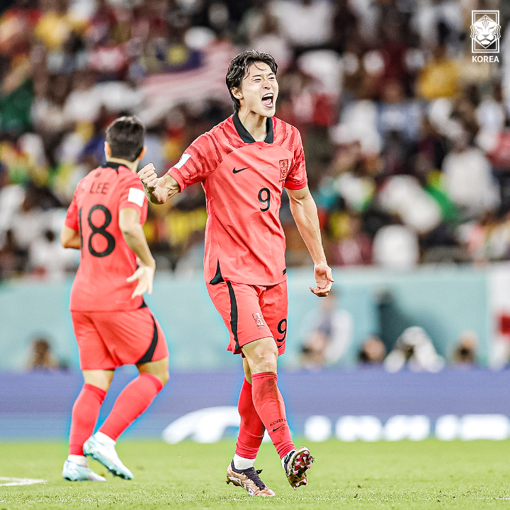 대한민국-월드컵-최초-멀티골-기록-조규성
