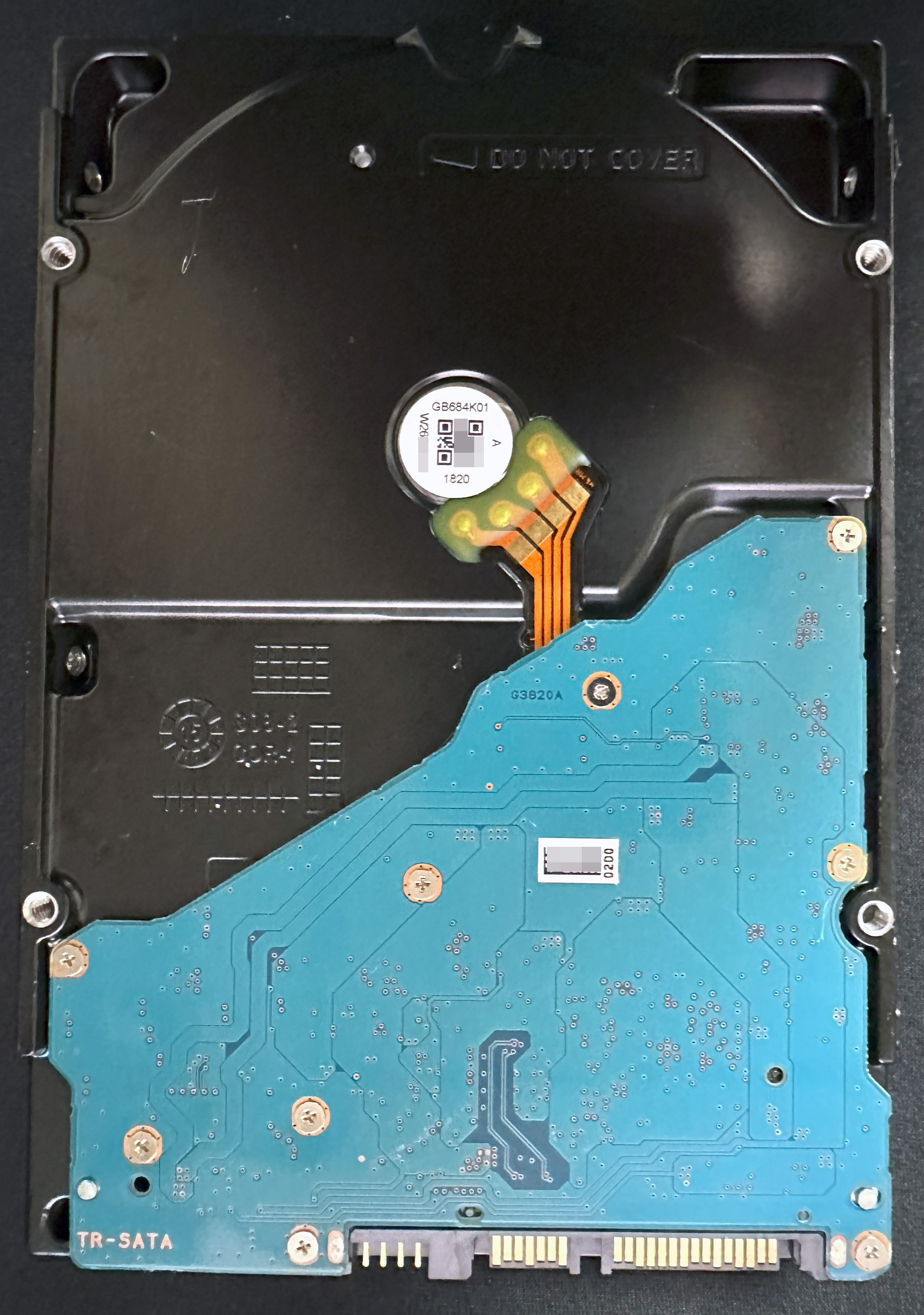 Toshiba MC04 6TB (MC04ACA600E) Back