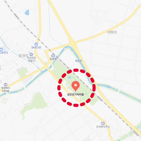 곡성 장미축제장 위치