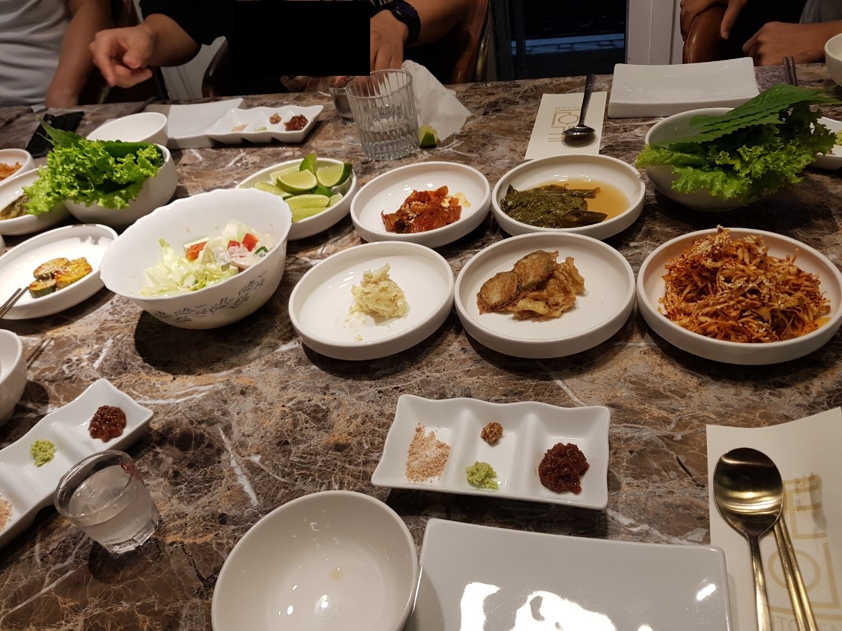 호치민 2군 타오디엔 프리미엄 소고기 전문점 Kitchen Seoul - 기본 반찬