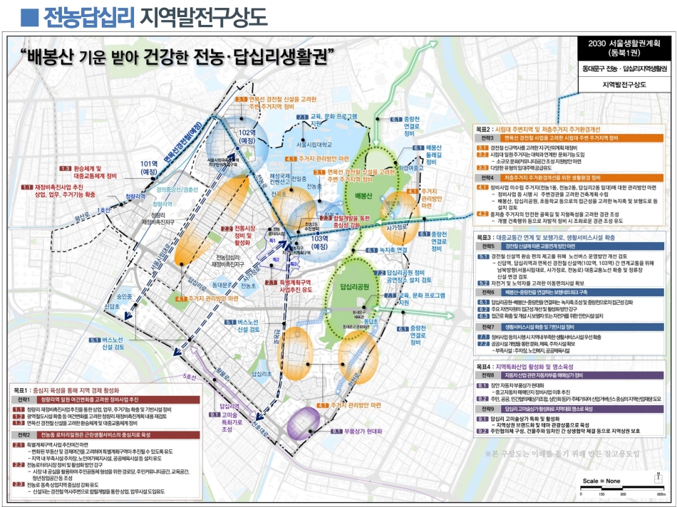 전농답십리주거계획