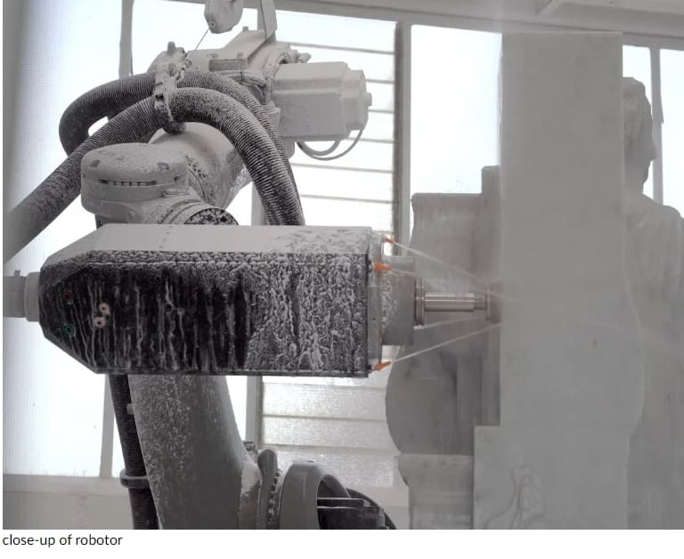 어쩌나! 이젠 조각도 로봇으로...VIDEO:Il Robot di ROBOTOR realizza la replica della Tersicore di Canova