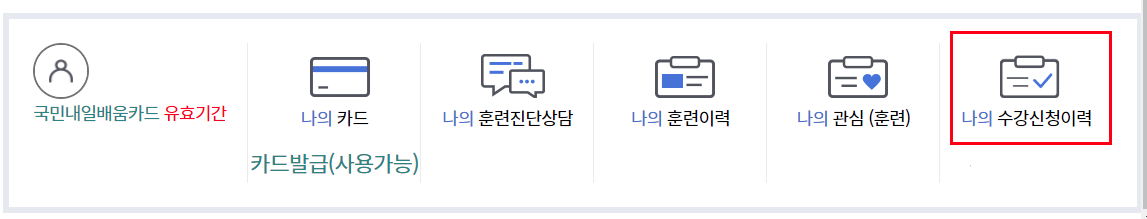  국민내일배움카드 자격 지원금액 신청 방법과 사용처 사용 방법