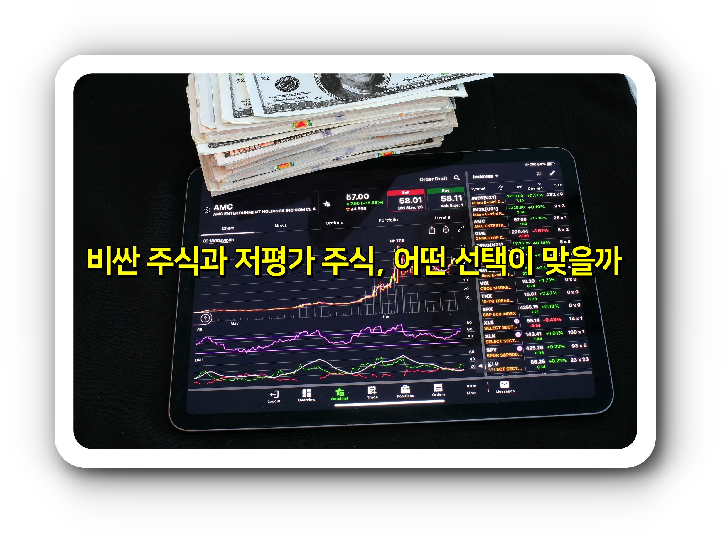  비싼 주식과 저평가 주식, 어떤 선택이 맞을까?