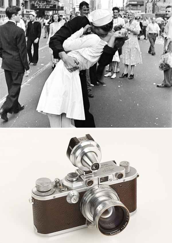알프레드 아이젠슈테트&#44; 1945 / Leica Iiia