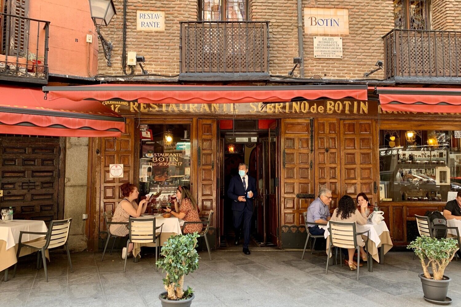 Oldest Restaurant BOTIN at Madrid
