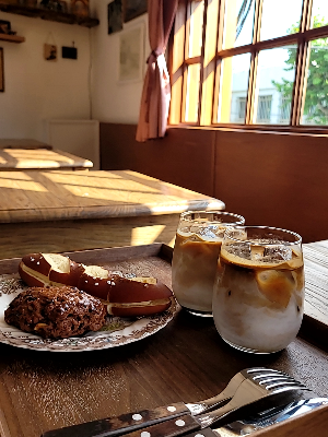  문래 [입허전] 베이커리 카페, 건강하고 맛있는 유기농 빵집 , 엔틱한 분위기 맛집.