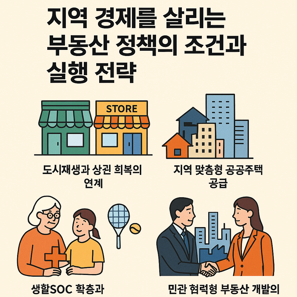 지역경제를 살리는 부동산 정책 실행 전략