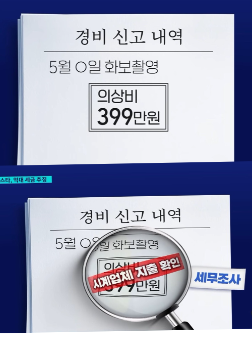 톱스타_옷값_억대_추징금_누구_뉴스화면_똑같은_옷_인스타그램_총정리_사진출처_SBS뉴스화면캡쳐