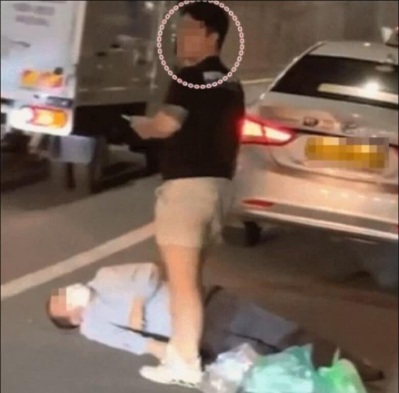택시기사-폭행영상-한장면