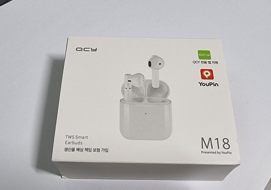  qcy m18 블루투스 이어폰 저렴한데 음질까지 좋아!