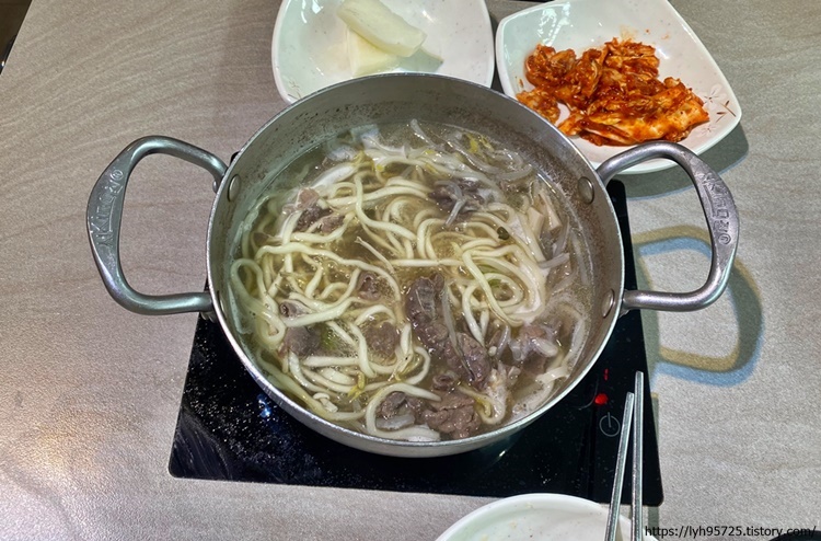 샤브샤브-칼국수