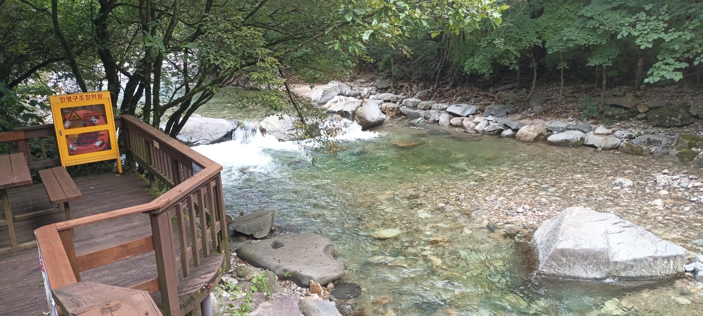 소백산국립공원 남천야영장 특화야영장 이미지