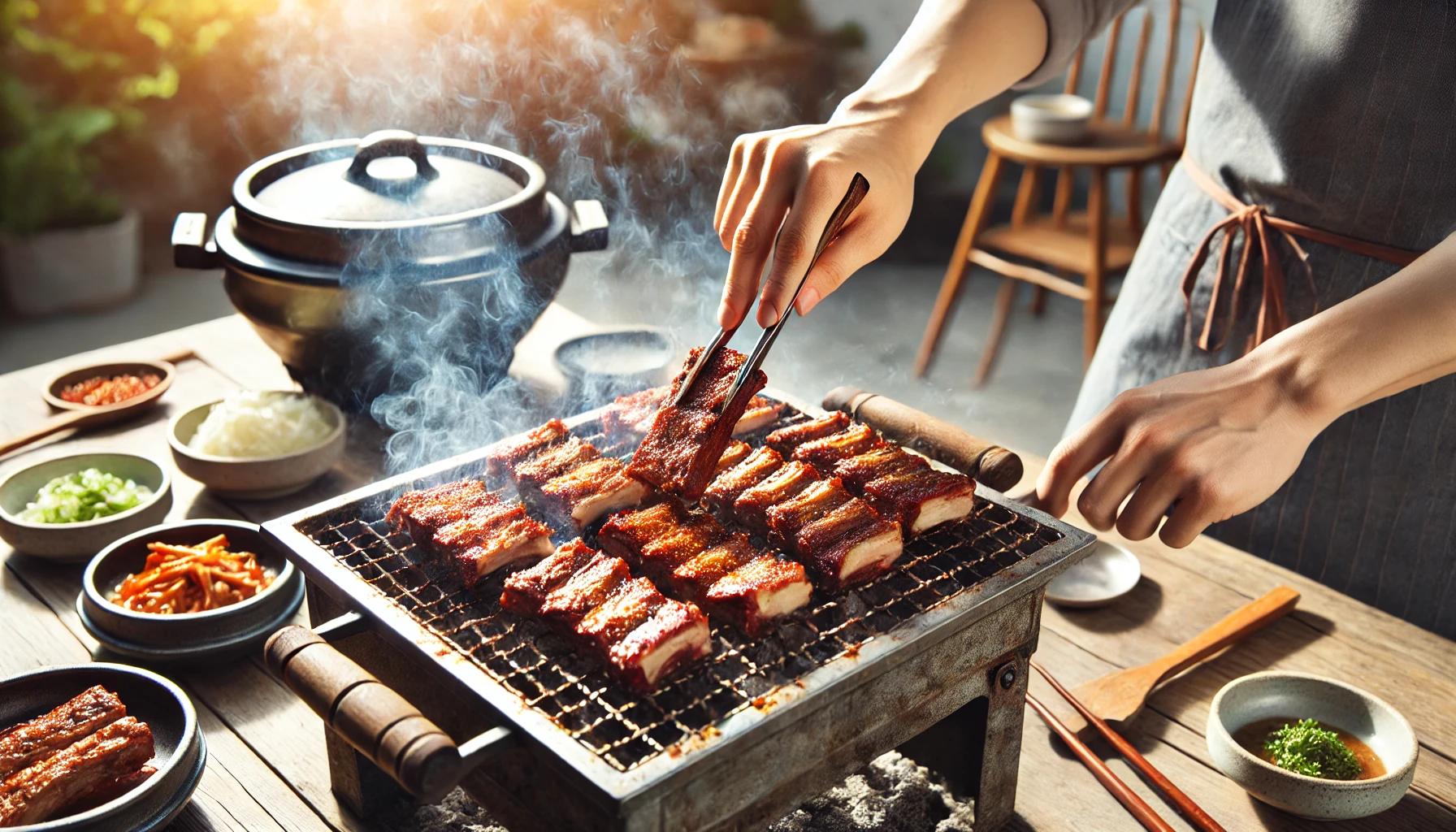 la갈비 굽는법