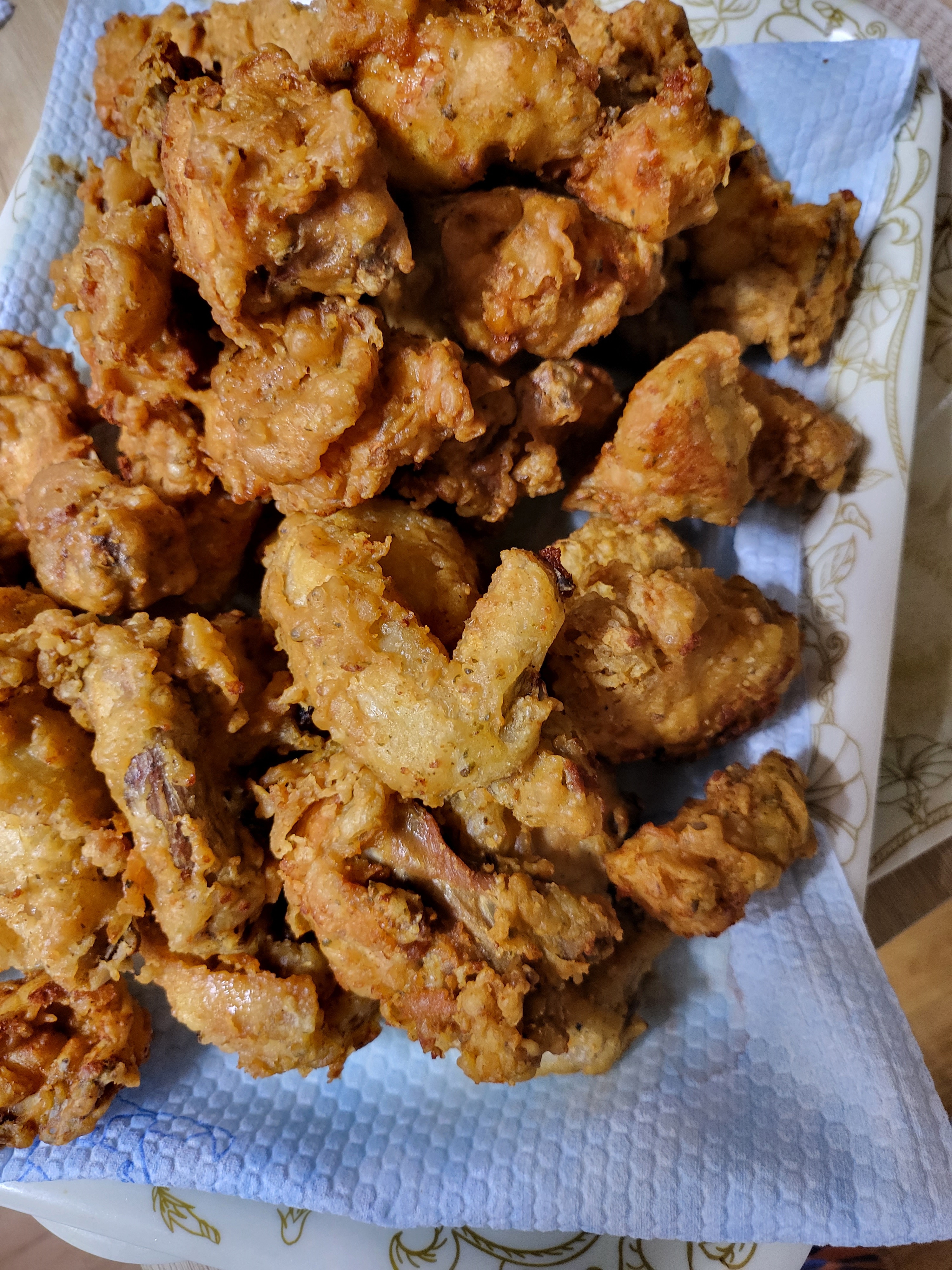  집에서 튀겨 먹는 후라이드 치킨~ 내가 만들어 먹으니 더 맛있네~