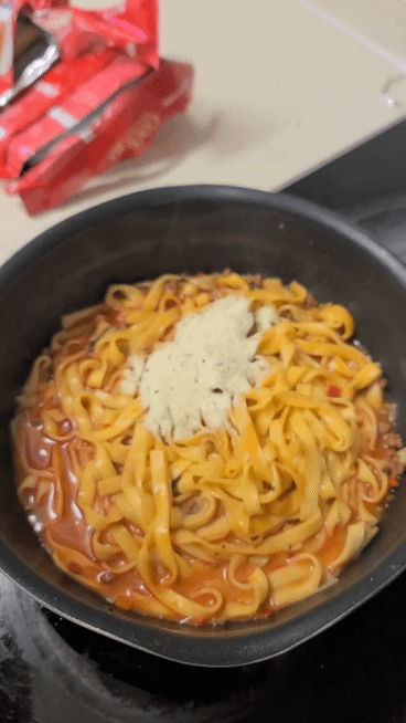 삼양라면 쿠티크 마라 크림 파스타