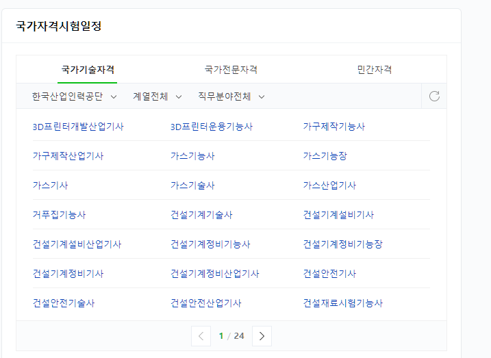 국가자격증