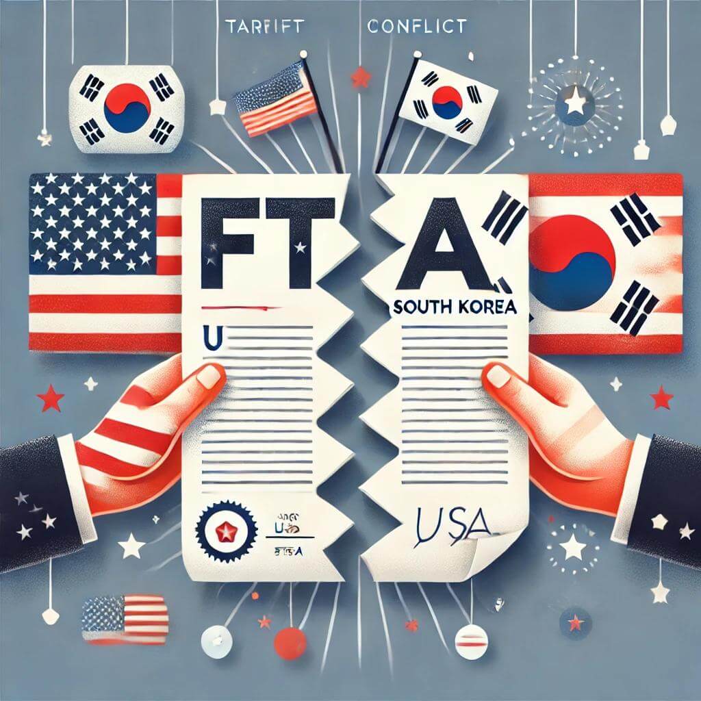 미국과 여러 나라 간의 상호 관세 관련 사진