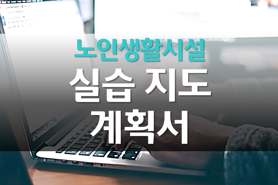  노인 생활시설에서의 사회복지 실습 계획서 예시 / 단계별 실습 계획서