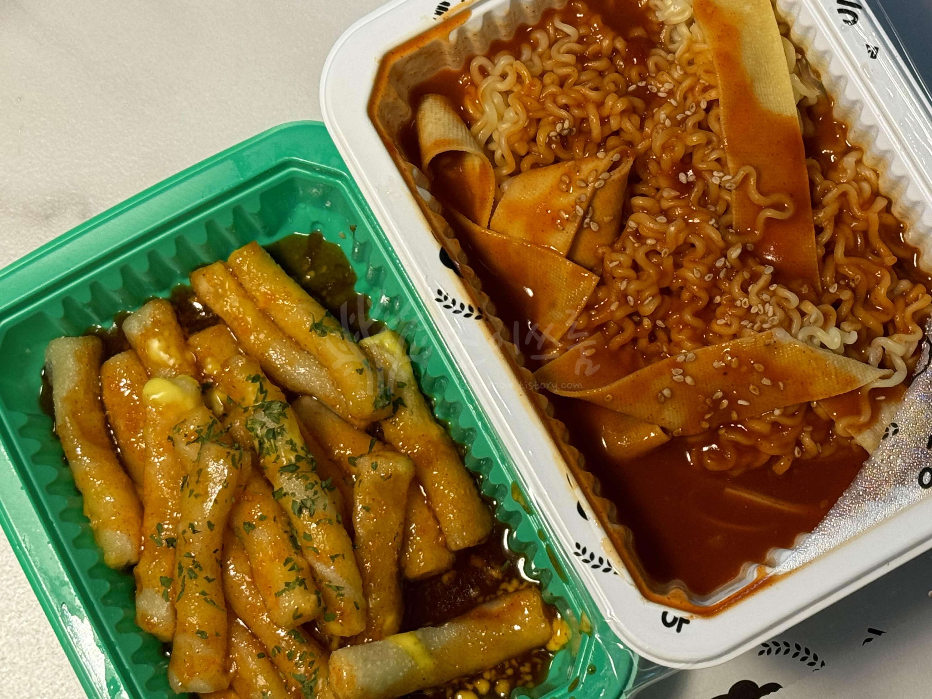 밀떡 튀김, 가래떡떡볶이