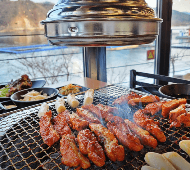 남이섬 맛집 &quot;미스터닭갈비&quot; 음식