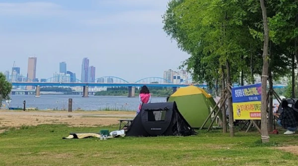 반포한강공원 텐트 규정 위치