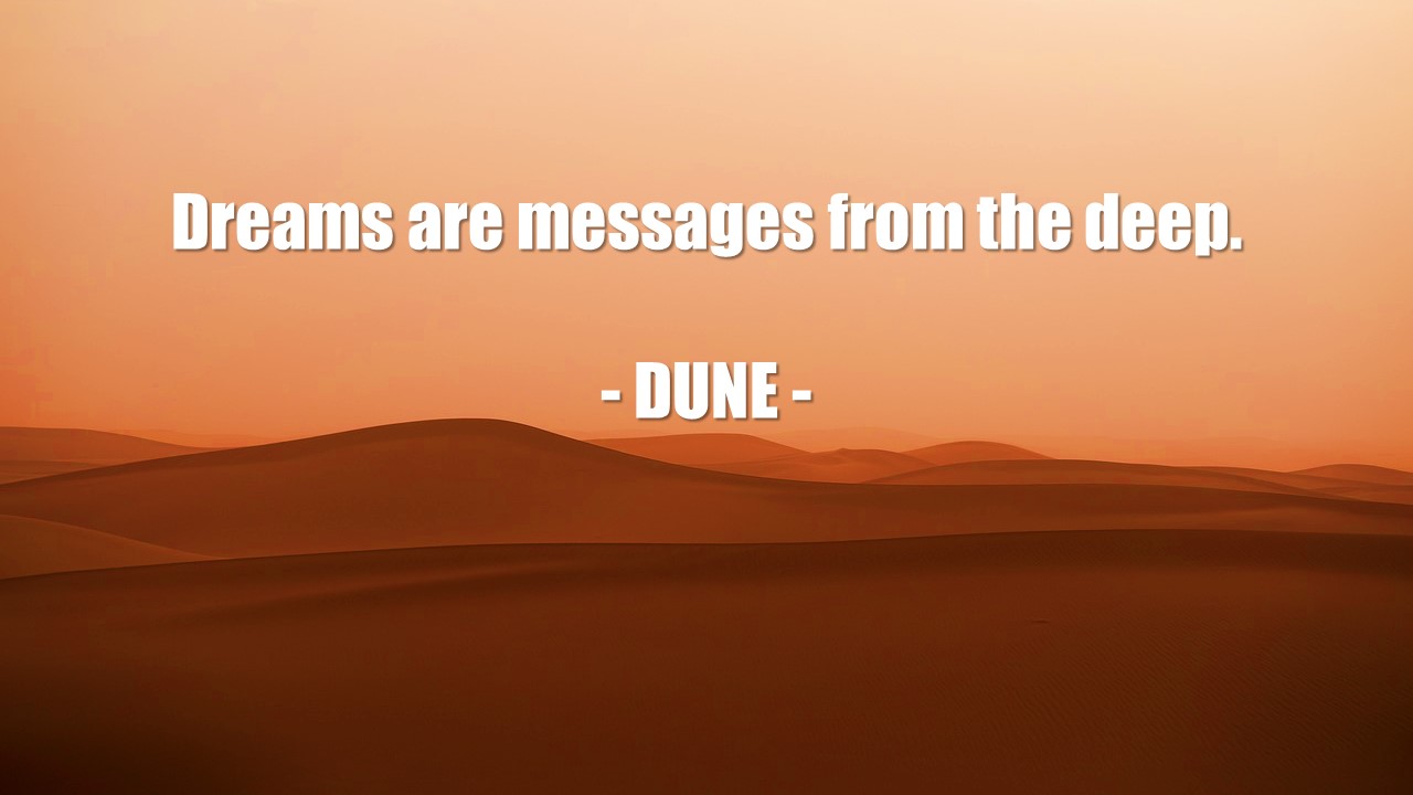  듄(DUNE) 영화 명대사 모음 (꿈, 두려움, 자유)