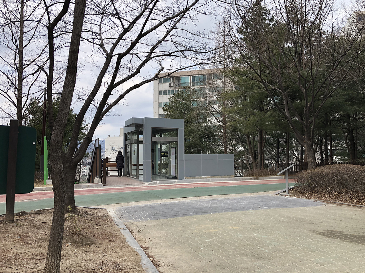 모노레일 플랫폼3 대현산배수지공원