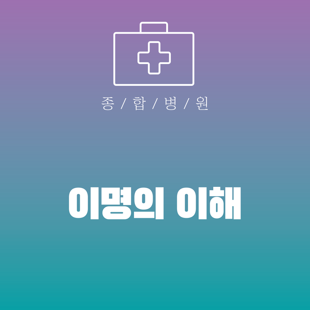 이명의 이해