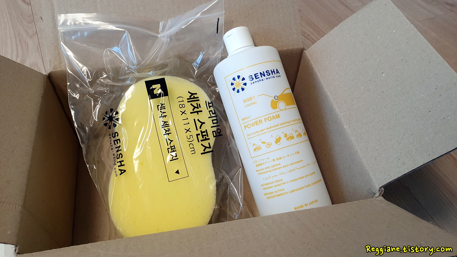  카샴푸형 유리막 코팅제 :: 센샤 파워폼(Sensha Power Foam)