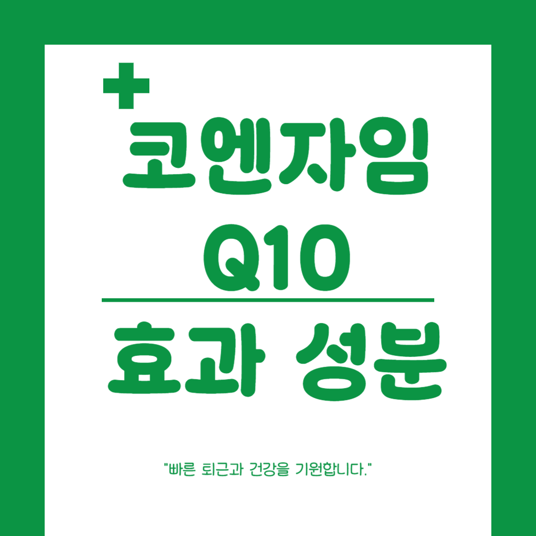 코엔자임Q10, 포뉴 코엔자임Q10 – 코엔자임Q10 복용량, 효능, 섭취방법, 리뷰