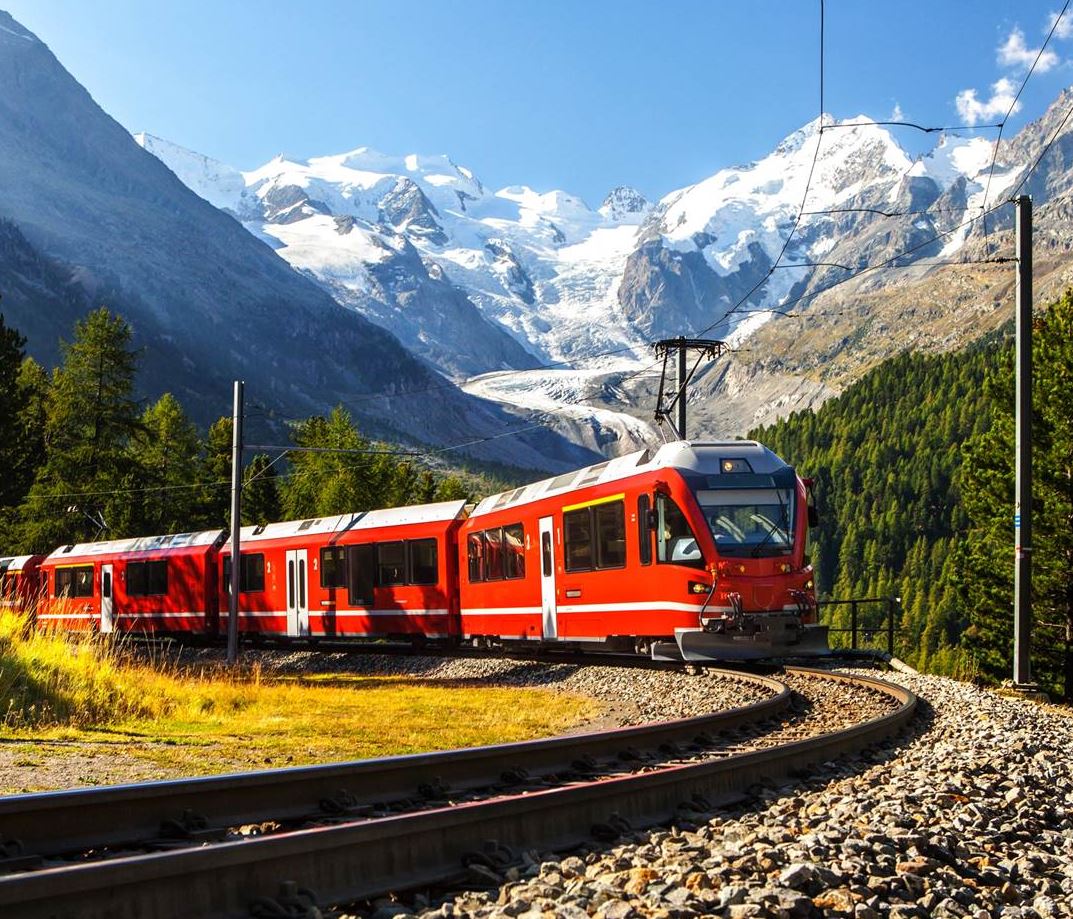 스위스-기차-사진