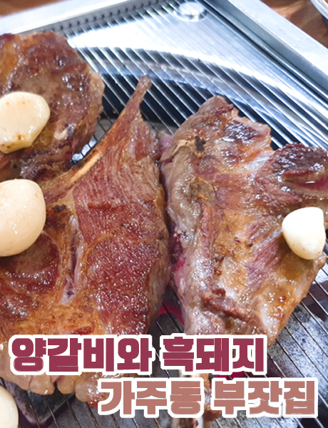  양갈비와 흑돼지 맛집 부잣집
