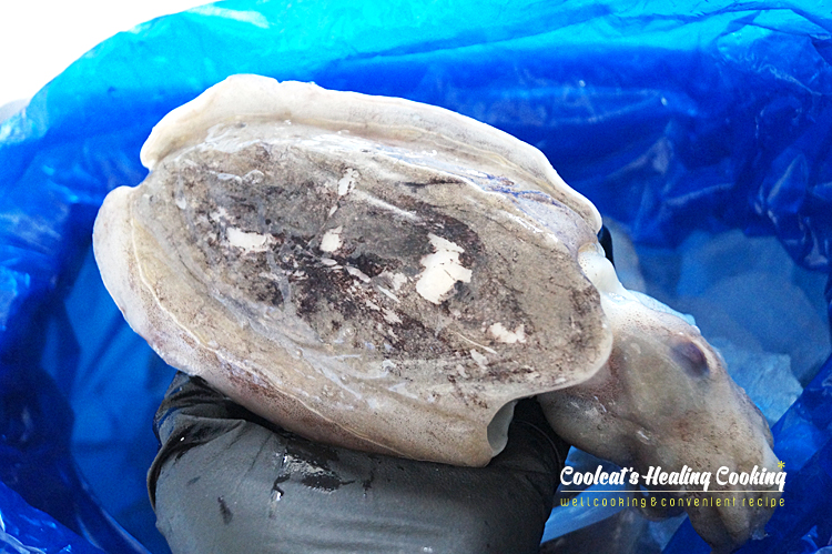 갑오징어숙회, 갑오징어손질법과 27