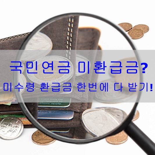 국민연금 미환급금