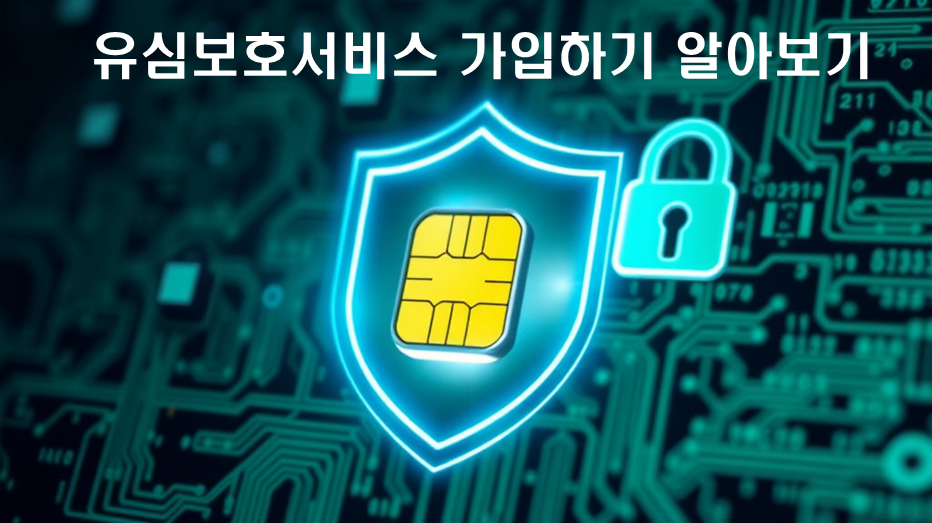 (SKT) 유심보호서비스 가입하기 알아보기