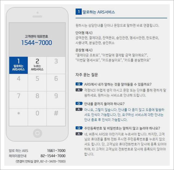신한카드 고객센터 전화번호