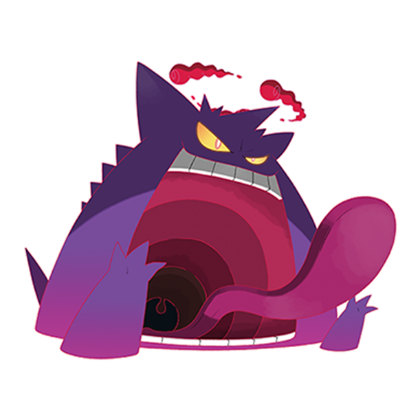  [포켓몬도감]  No. 094 팬텀 Gengar #094 Gigantamax Gengar