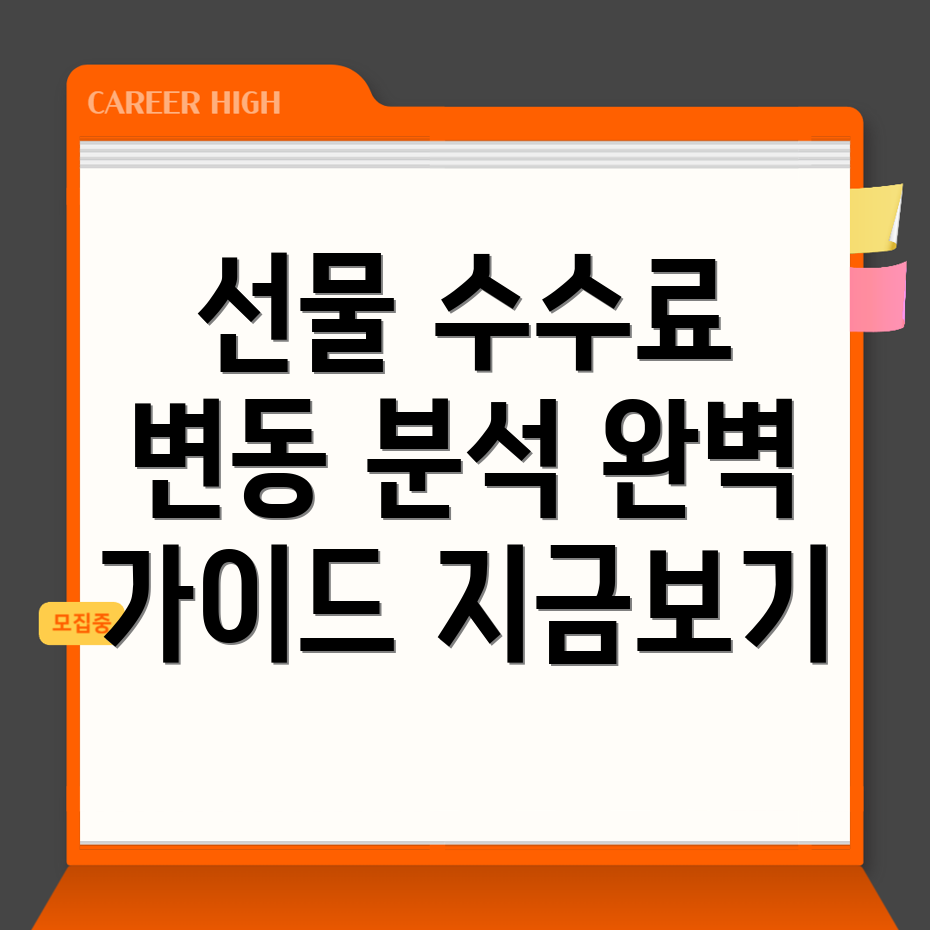 선물 수수료