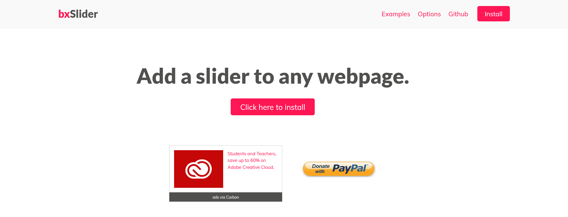  jquery 기반 반응형 슬라이더 만들기, bxslider 설치 및 적용하기